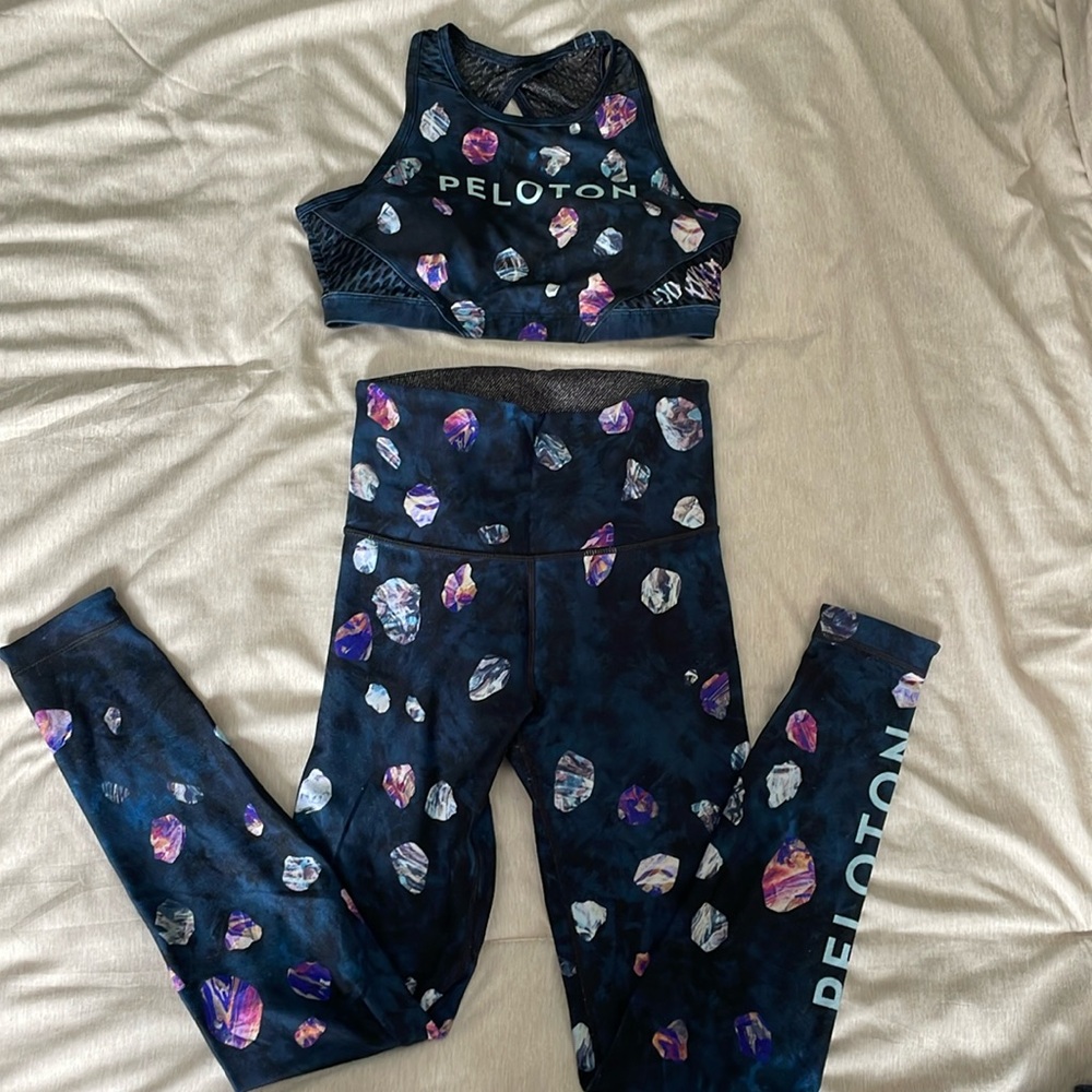 Peloton Legging/Bra Set, size Small